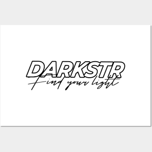 FLY DARKSTR BLACK Posters and Art